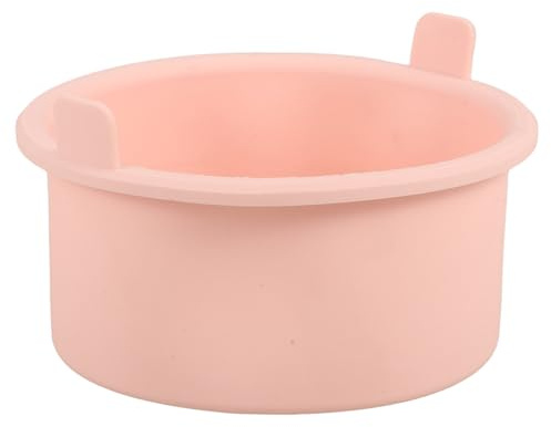 KJHBV 500cc Pink Food-grade Silicone Wax Melting Pot Bowl for Hair Removal Wax Heater, High Temperature Resistant Non-stick Inner Bowl, Suitable for Professional Waxing and Home Use