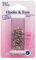 Hemline Hooks and Eyes - Nickel Silver, Size 3, 14 sets