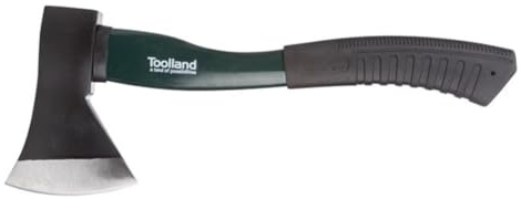 Toolland Axt, Griff mit Antirutschoberfläche, Kopfgewicht 600 g, 37 cm