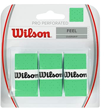WILSON Perforierter Pro Tennisschläger Over Grip, Grün