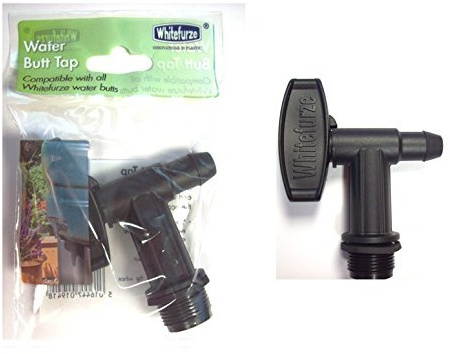 Whitefurze Plastic Water Butt Tap Compatible With All Water Butts