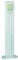 Borne Green'up Access pour véhicule électrique - Modes 1 ou 2 - IP66 IK08-230V - hauteur 1m LEGRAND