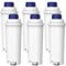 AquaCrest AQK-11 Compatible Coffee Machine Water Filter Replacement for DeLonghi DLSC002, SER3017 & 5513292811 - Including Versions of ECAM, Esam, ETAM Series (6)