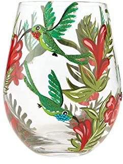 Lolita, Vaso con dibujo tropicales, Enesco