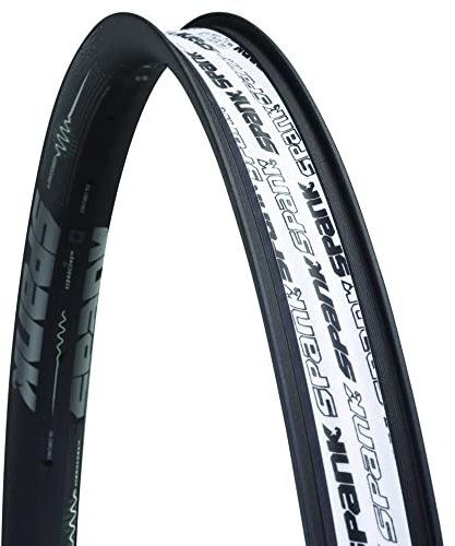 Spank sp-rim-0163-black Felge Fahrrad-Unisex Erwachsene, schwarz