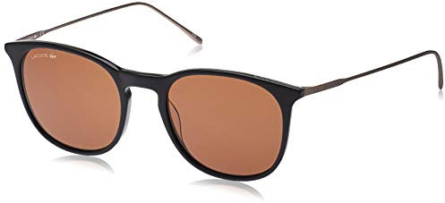 Lacoste Unisex L879s Acetate Sonnenbrille Dark Grey, Mehrfarbig, Einheitsgröße