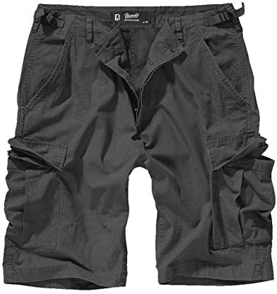 Brandit BDU Ripstop Shorts, Farbe: anthrazit, Größe: M
