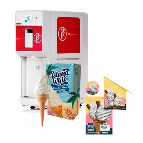 Commercial Soft Serve Ice Cream Machine - Ugolini Quick–GEL Gravity Fed WITH an ice cream bundle deal worth more than £1,500 at retail