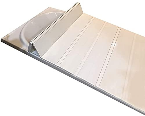 LYLFF Badewanne Abdeckung Staubdicht Faltbare Staubdichte Board Badewanne Isolierung Abdeckung PVC Weiß, Badewanne Disolationsabdeckung, Dicke: 1,2 cm (Size : 120x80x1.2cm)