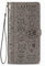 Fertuo Coque pour Blackview A55 / Oscal C60, Antichoc Portefeuille Étui Housse en Cuir à Rabat avec Porte Carte, Chiusura Magnetica [Motif de Chat Chien] Flip Cover Case pour Oscal C60, Gris