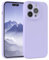 EAZY CASE - Silikonhülle für iPhone 14 Pro Hülle Silikon Case weich stoßfeste Handyhülle Schutzhülle mit Kameraschutz Dünn Premium Schutz Cover TPU Phone Bumper in Lavendel Blau