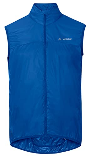 VAUDE Fahrradweste Matera Air Vest, ultraleichte Windweste Radsport Herren, wasserabweisende Weste Rennrad Herren, winddichte Sportweste reflektierend