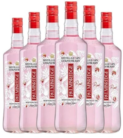 Ginebra Antonio Nadal Palmbridge Strawberry 70 cl (Caja de 6 Botellas de 70 cl)