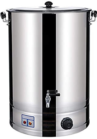 ANSNOW Electrical 20-40L Catehot Water Boiler Tea Urn Coffee Commercial Stainless Steel Cateurn with Automatically Add Water, Milk Tea Shop Insulation Barrel/-/40L