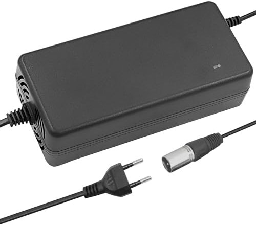 Hauteook 54.6V 2A Li-Ion Akku-Ladegerät ausgestattet mit 3-poligem XLR kompatiblen E-Bike E-Scooter Power Adapter 13S 48V