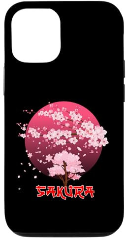 Hülle für iPhone 12/12 Pro Sakura Kirschblüte Japanische Kunstkultur