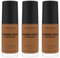 Catrice Invisible Cover Foundation, Nr. 053W, Nude, feuchtigkeitsspendend, langanhaltend, natürlich, für trockene Haut, vegan, ölfrei, ohne Parabene, ohne Mikroplastikpartikel, 3er Pack (3x30ml)