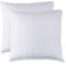 HEIMTEX Quilted Kissen 40x40cm 2er– Weiche Polyesterfüllung, Premium Hotelqualität, Anti-Staubmilben & Hypoallergen, Ideal zum Schlafen, für das Sofa oder als Dekokissen. (White)