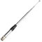 27Mhz Portable Telescopic Rod Antenna, Suitable for Handheld For CB Radios, Silver Color, BNC Connector, 1 8dbi Gain, Maximum Power 20W, Length Ranges from 9 inches to 51 inches