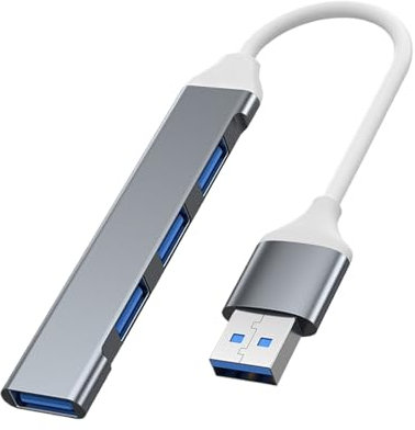 HUB USB 3.0, puerto múltiple USB HUB-5GBIT / S, Expander, divisor USB 3.0 Hub/Tipo-C para ordenador portátil | PC, reproductor flash y otros dispositivos simplemente mejoran tu ordenador portatil
