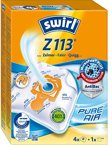 Swirl Z 113 EcoPor Staubsaugerbeutel für Fakir, Zelmer