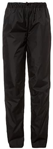 VAUDE Damen Women's Fluid Pants Regenhose, Schwarz, 42 EU