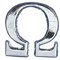 Rayher - Wachsmotiv: Alpha + Omega, 25 mm, SB-Btl. 2 Teile, silber