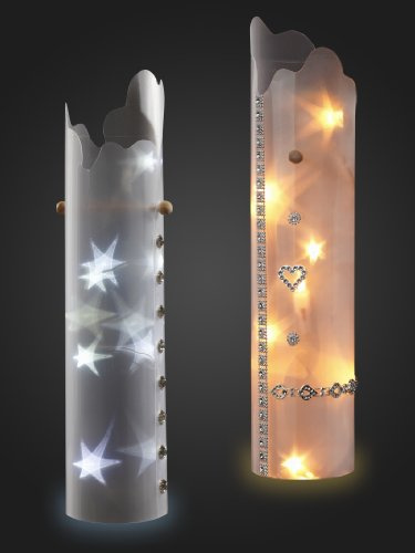Sternentraum-Lampenfolie, welle, 1 teilig, komplett, ohne Lichterkette
