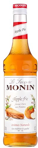MONIN Sirop de Tarte aux Pommes pour Café, Cappuccino et Chocolat Chaud - Arômes Naturels - 70cl