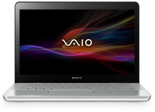 Sony VAIO SVF14A1M2ES 35,6 cm (14 Zoll Touch) Notebook (Intel Core i5 3337U, 1,8GHz, 8GB RAM, 750GB HDD, NVIDIA GF GT 735M (2GB), DVD, Win 8) silber