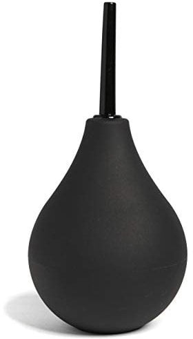 Lovehoney Black Anal Douche Soft Enema Bulb - 225ml - 2.5 inch