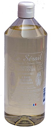 Savon de Marseille Liquide Huile Végétal Nature 1L, sans huile de palm, Pour les peaux normales à mixtes. Le Serail à Marseille depuis 1949