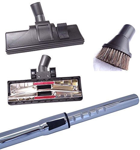 Hossi's Wholesale Staubsaugerrohr 32mm, Hartbodendüsen & Saugpinsel kompatibel für Electrolux ZUS 3300… 3399 Ultra Silencer Staubsauger