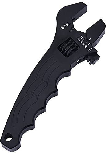 EVIL ENERGY an 3-12 Adjustable Wrench Lightweight Spanner Fitting Tools Aluminum Black