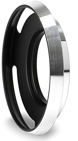 CELLONIC Paraluce Grandangolare Compatibile con Universal Ø 37mm con Filettatura a Vite Ø 37mm Lens Hood in Metallo Protegge l'obiettivo e la Lente da Urti e Graffi