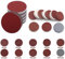 Schleifpapier Set, 100 Stück 80 to 3000 Grit, 50mm, Schleifpad Grit Papier schleifscheiben 50mm klett für Dremel Drehwerkzeug Exzenter Schleifer 80 100 180 240 600 800 1000 1200 2000 3000