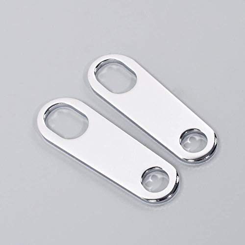 POFET Motorrad Blinker Halterung Relocater Stoßdämpferhalterung, Motorrad-Blinker-Lampenhalterung für Suzuki, Honda, Yamaha, Harley - Silber