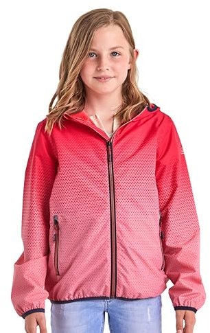 Killtec Mädchen Lyse Grls Jckt A Funktionsjacke/Regenjacke mit Kapuze, packbar