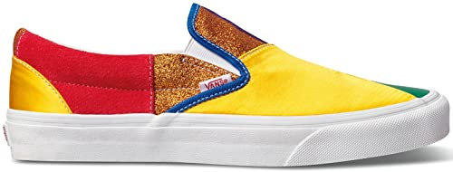 Vans Vn0a33tb44b1-065, Scarpe da Skate Donna, Pride Multi True White Classic Slip On, 40 EU