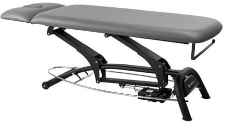 HABYS Agila 2 | Elektrische Massageliege, Massageliegen 2-Segmente | Höhenverstellbare 196 x 68cm | Halterung für Einwegunterlage auf Rolle | MDR-Zertifizieriung