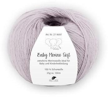 PRO LANA Baby Merino Soft 91 - nebel