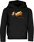 Baddery Kinder Pullover: Downhill is My Thrill - MTB Mountain-Bike - Hoodie Kapuzenpullover Pulli Fahrrad Geschenk Jungen & Mädchen (Black 164)