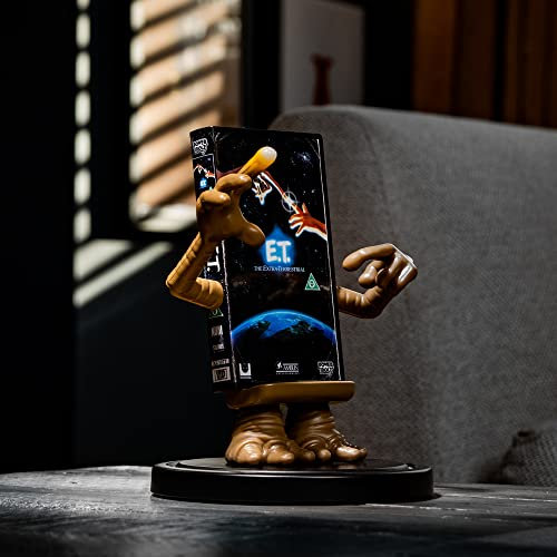 Power Idolz by Numskull E.T. VHS Wireless Charger Phone Holder - Compatible With Qi-Enabled Devices, Fast Qi - Official ET Merchandise
