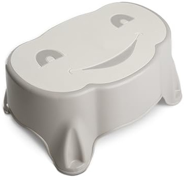 THERMOBABY - BABYSTEP pour Enfant - A partir de 24 Mois et Convient aux Adultes jusqu'à 150 kg - Gris Velours - Fabriqué en France