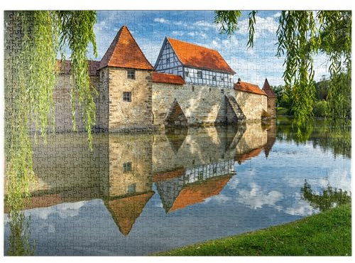 MyPuzzle Seeweihermauer, Weissenburg - Premium 1000 Teile Puzzle - MyPuzzle Sonderkollektion von Puzzle Galaxy