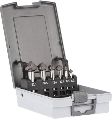 Kegelsenker-Set SpyroTec HSCO spiralisiert C 90G zylindrisch 6,3-25,0mm TiAlN