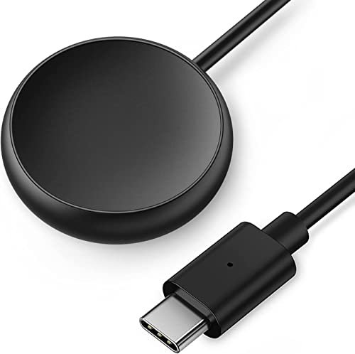 Austuo USB C Magnetic Charging Cable, Compatible with Google Pixel Watch Charger,Black - 3.3ft 100cm