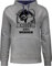 Pullover Herren Frauen Hoodie Kontrast zweifarbig - Angeln - Angler Geschenk - 5XL - Grau meliert/Navy Blau - Angel fischen carp Hoodies Fisch Fishing angelzubehör Karpfen Fischer Name angelfan