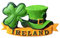 Irland St. Patrick's Day Trefoil Kühlschrankmagnet, Reise-Souvenir, 3D-Kühlschrankdekoration, magnetischer Aufkleber, Bastel-Kollektion