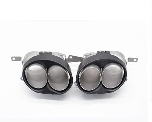 BIVOO Auspuffblende Auto Auspuff TIPP Rohr Für Für RS4 Für RS5 Für RS6 Für RS7 Auto Hinten Air Outlet Vent Exhause endrohr Out Kit Auto Endrohr